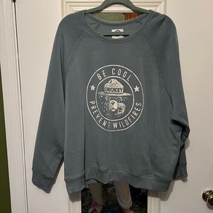 Smokey the Bear grey sweatshirt